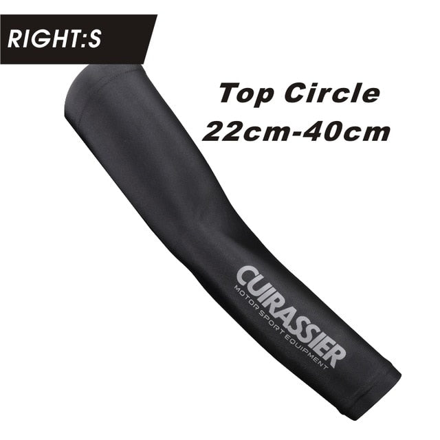 Motorcycle arm sleeve silicon cooling cover sun protection scratch-resistant