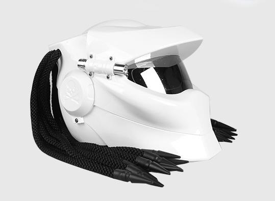 New predator helmets iron blood warrior motorcycle helmet retro superhero helmet