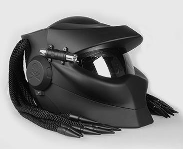 New predator helmets iron blood warrior motorcycle helmet retro superhero helmet