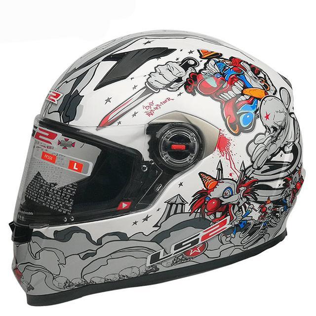 Army green motorcycle helmet racing helmets full face abs material black visor