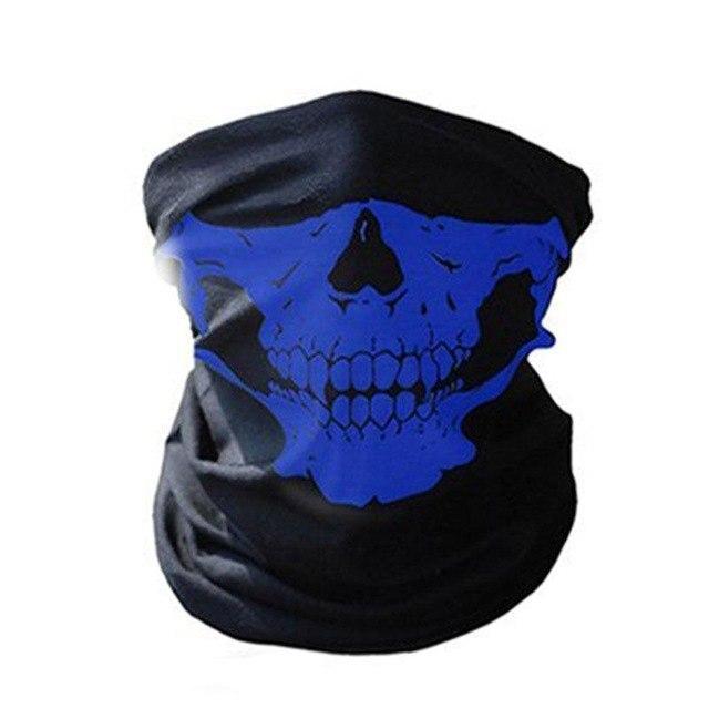 Bike skull mask face scarf neck bandana ski motorcycle women men