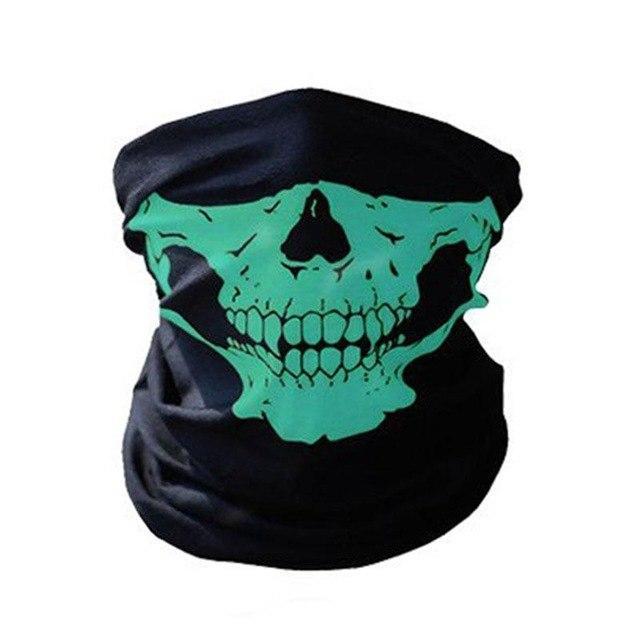 Bike skull mask face scarf neck bandana ski motorcycle women men