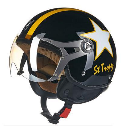 Scooter motorcycle helmet vintage retro vespa biker chopper
