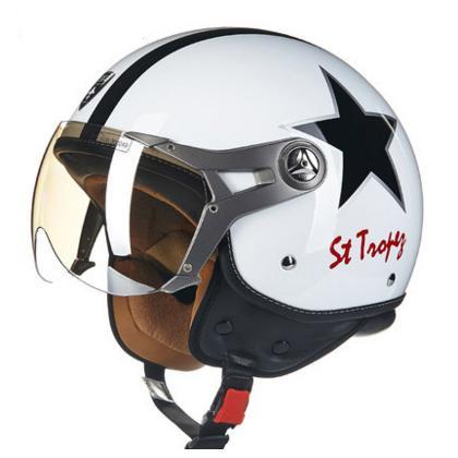 Scooter motorcycle helmet vintage retro vespa biker chopper