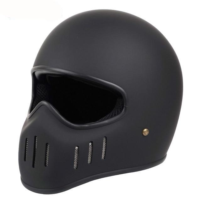 Rider motorcycle helmet vintage chopper helmets retro full face japan ghost style