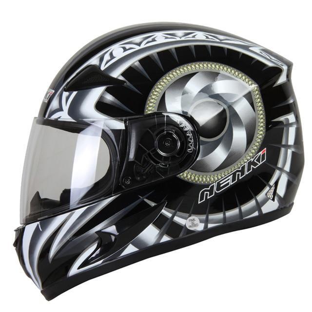 Motorcycle helmet skull style full face helmets men motorbike racing