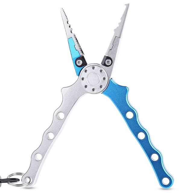 Fishing plier grip wire cutter light kit with pouch 3color