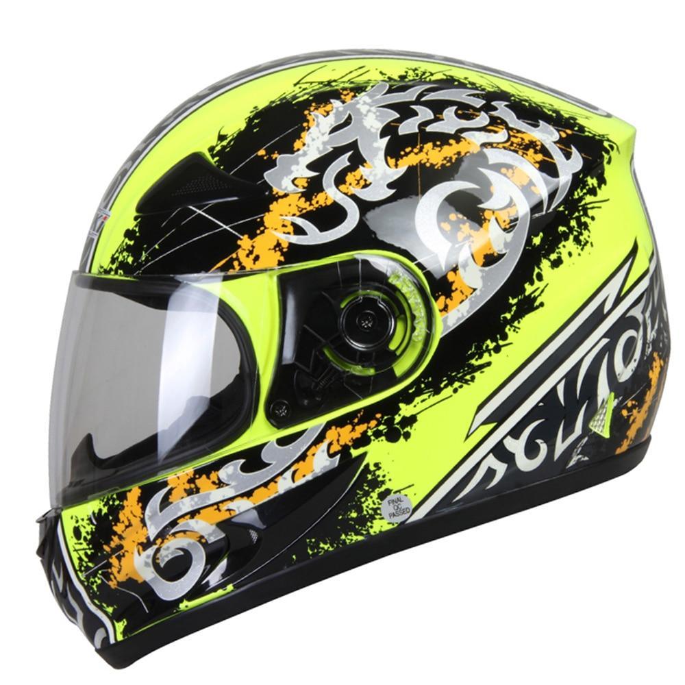 Motorcycle full face helmet racing touring scooter vespa helmets motobike
