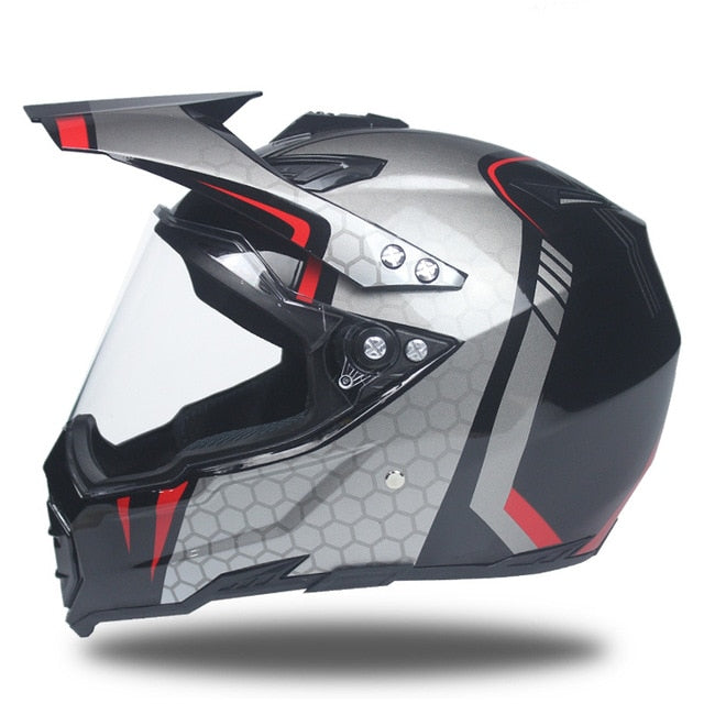 Motocross helmet racing casque de moto vintage retro motorcycle helmet off road skull style