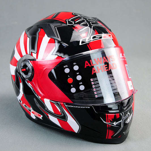 Riding helmet racing motorcycle helmets ABS protect red capacete de moto