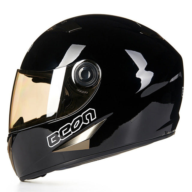 Racing motorcycle helmet chrome visor biker full face off road helmets