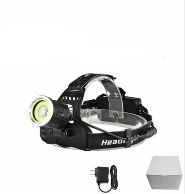 Helmet headlight headlamp torch lights hunting fishing camping 4 Modes