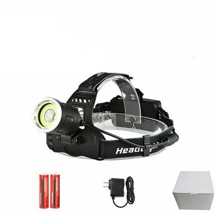 Helmet headlight headlamp torch lights hunting fishing camping 4 Modes