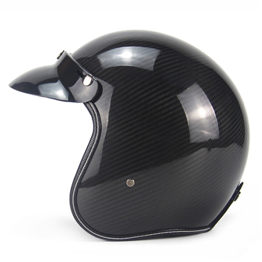Vintage helmet retro 3/4 open face motorcycle helmets cruiser scooter