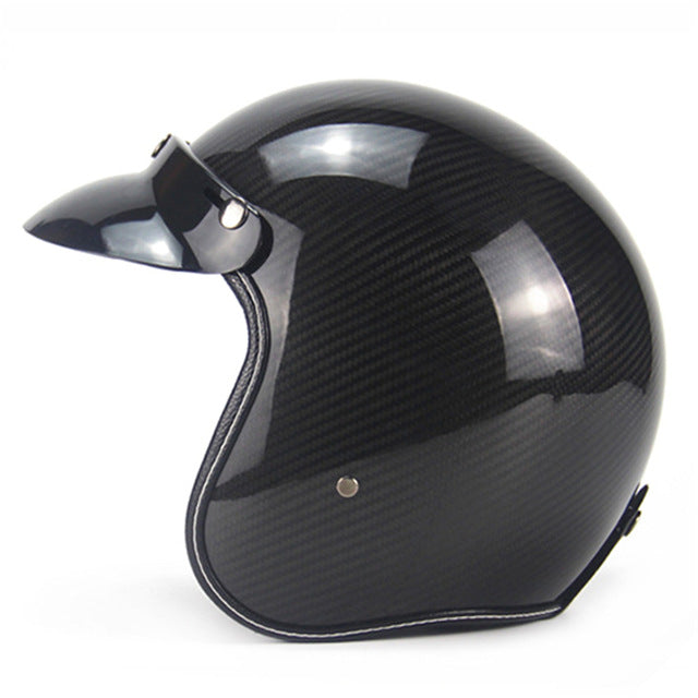 Vintage helmet retro 3/4 open face motorcycle helmets cruiser scooter