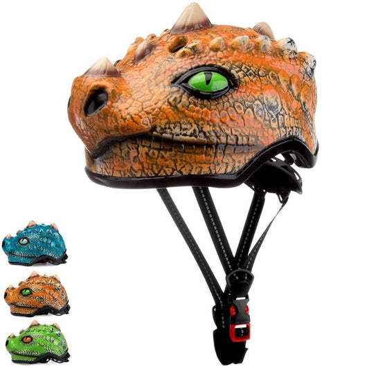 Bicycle helmet for kids dinosaur cartoon skating cycling riding