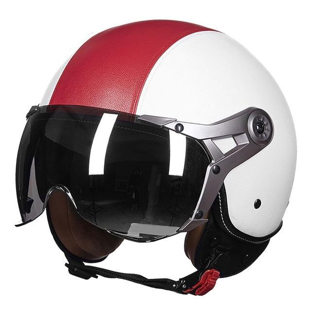 Motorcycle helmets classic vespa helmet half face for biker