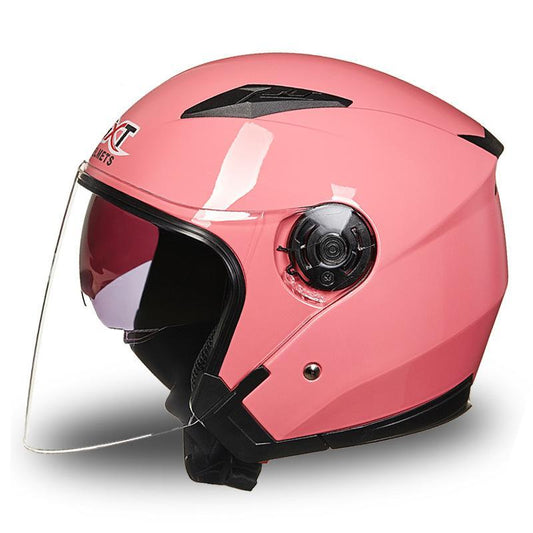 Half face motorcycle helmet racing four season safety for men women