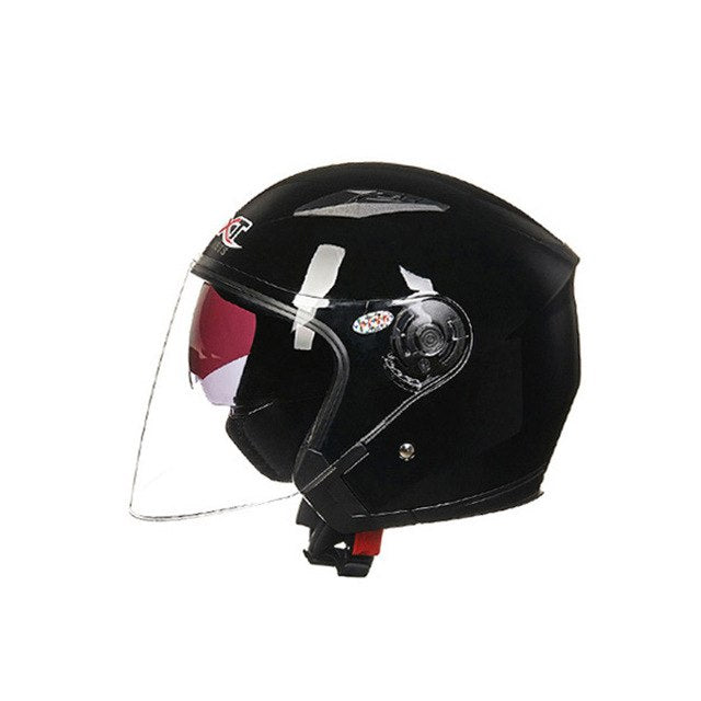 Half face motorcycle helmet racing four season safety for men women