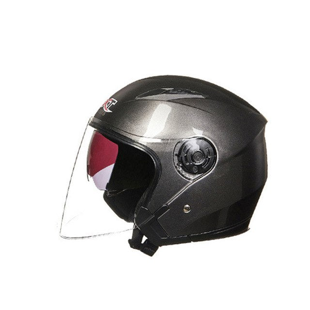 Half face motorcycle helmet racing four season safety for men women