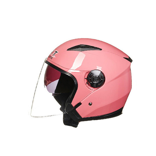 Half face motorcycle helmet racing four season safety for men women