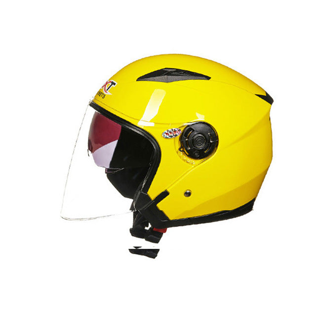 Half face motorcycle helmet racing four season safety for men women
