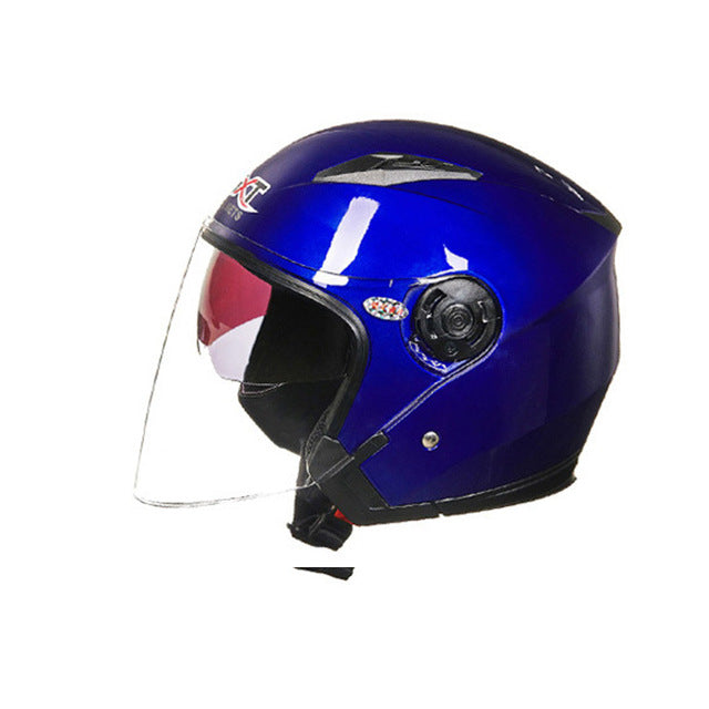 Half face motorcycle helmet racing four season safety for men women