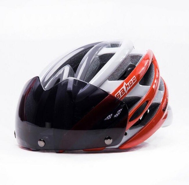 Bicycle helmet goggles cycling helmets sport ultralight mountain road for adult