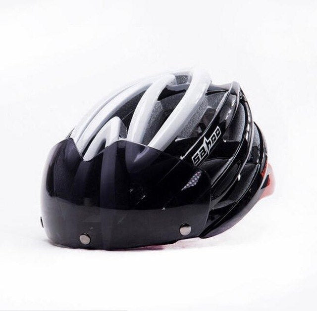 Bicycle helmet goggles cycling helmets sport ultralight mountain road for adult
