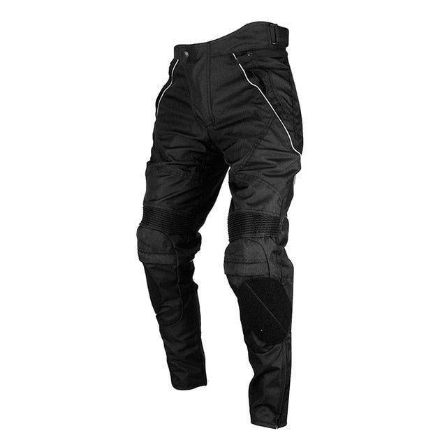 Motorcycle pants for men trousers riding removable protector guards