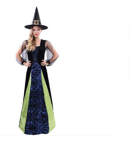 Halloween cosplay costume women witch suits festival party