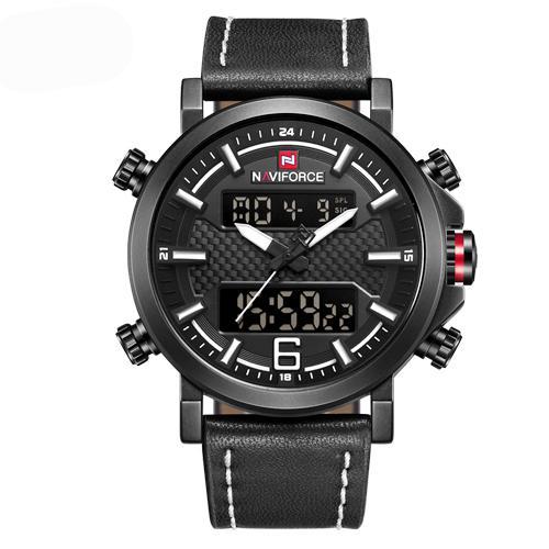 Men wristwatch digital sport quartz watch luminous hands display sport relogio