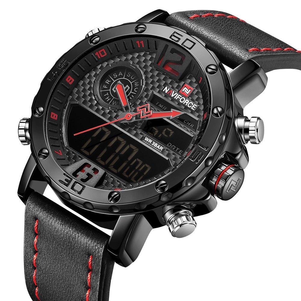 Men wristwatch display waterproof quartz sports watch relogio masculino