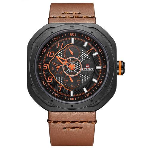 Men wristwatch leather date quartz watches sport relogio masculino outdoor