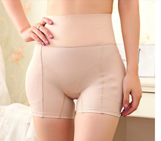 Underwear slimming shaper women beautiful bum push up panties cotton