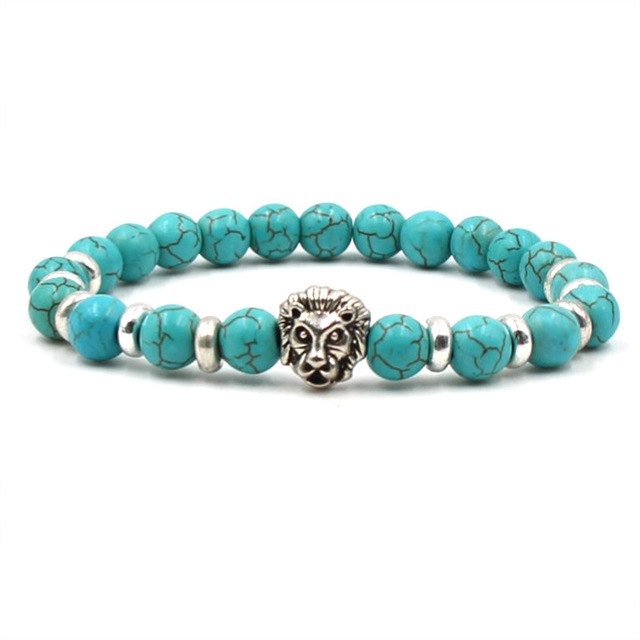 lava bracelet women elephant palm diy buddha beads owl leo lion helmet bangle