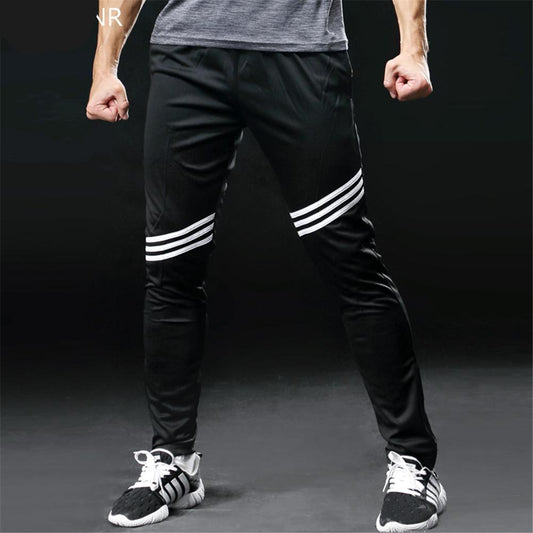 men fitness sweatpants running pants gym athletic sports leggings quick dry
