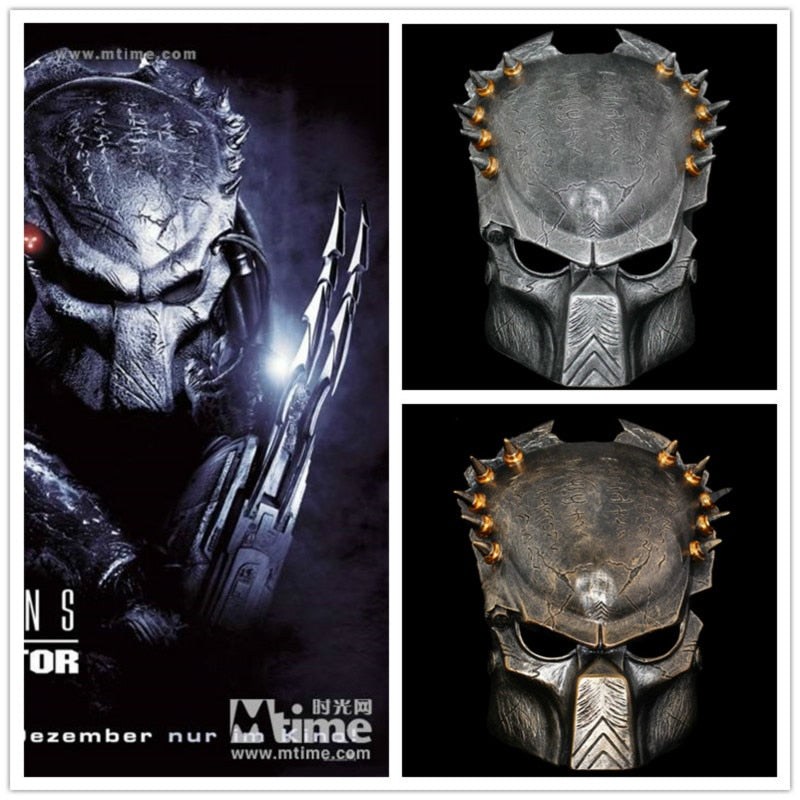 predator helmets paintball horror cosplay masks halloween helmet party