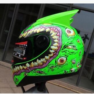 Cat helmet motorcycle helmets goggles full face protect big eyes funny gifts