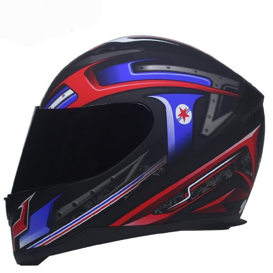 racing full face motorcycle helmets matte black red 7color sports off road