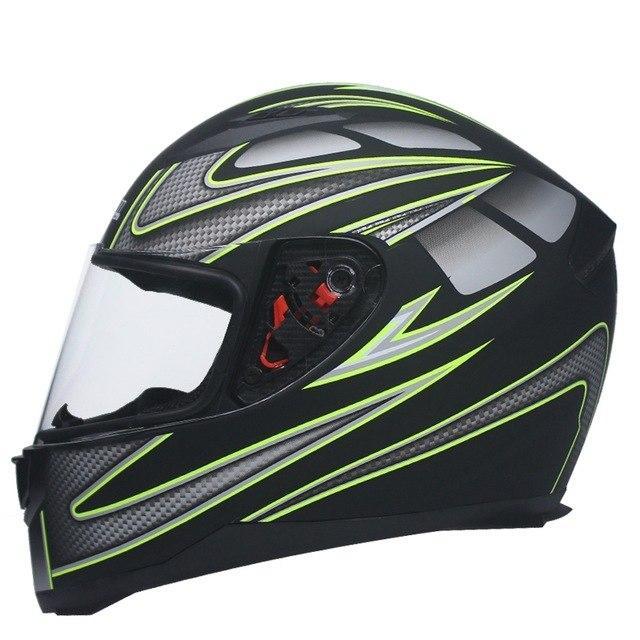 racing full face motorcycle helmets matte black red 7color sports off road