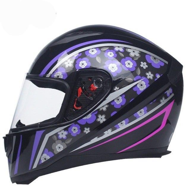 racing full face motorcycle helmets matte black red 7color sports off road