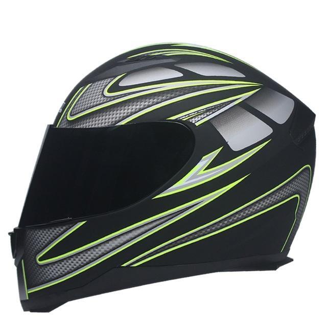 racing full face motorcycle helmets matte black red 7color sports off road