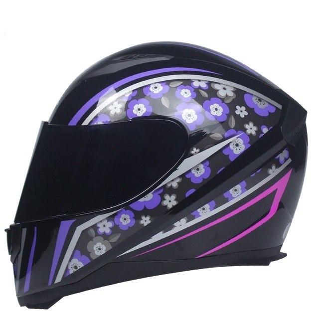 racing full face motorcycle helmets matte black red 7color sports off road