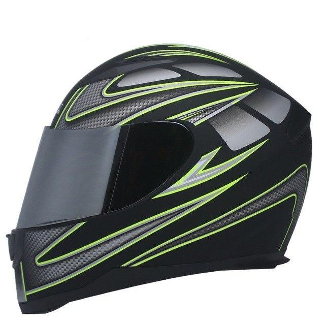 racing full face motorcycle helmets matte black red 7color sports off road
