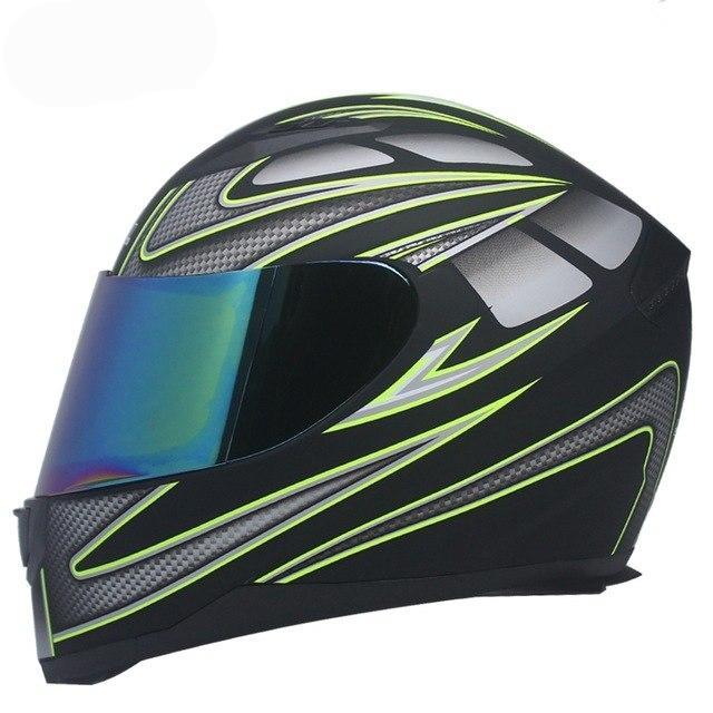 racing full face motorcycle helmets matte black red 7color sports off road