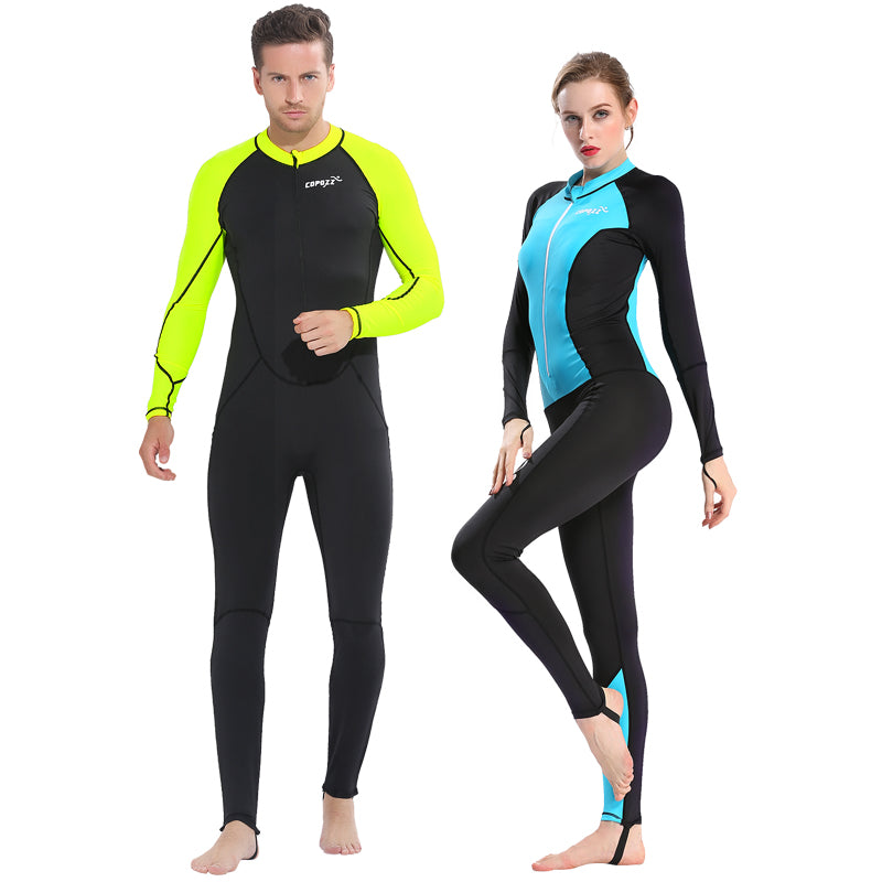Swimming suits full body underwater jumpsuit snorkeling suits men women