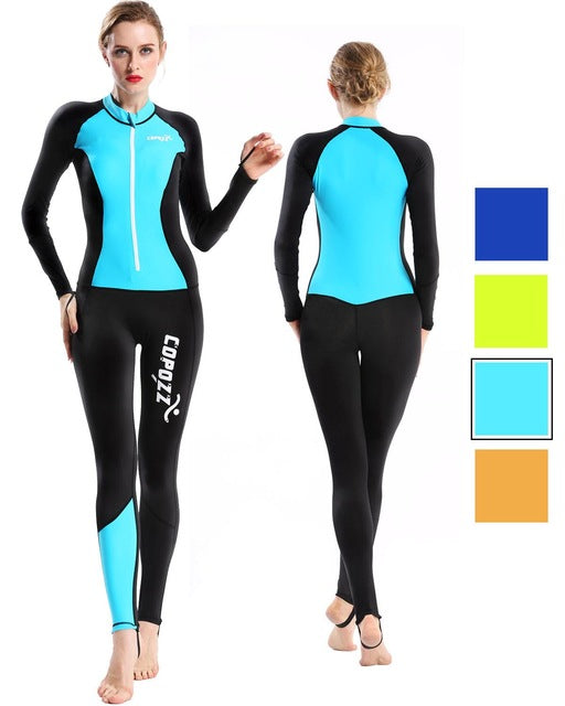 Swimming suits full body underwater jumpsuit snorkeling suits men women
