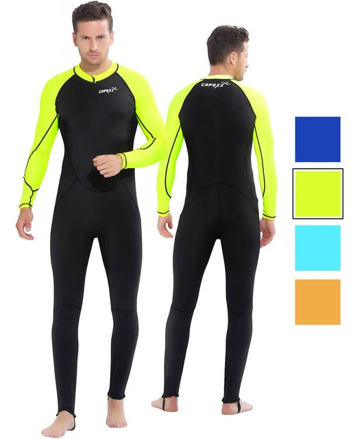 Swimming suits full body underwater jumpsuit snorkeling suits men women