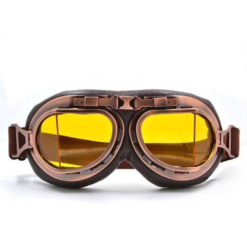 Retro goggles helmets motorcycle goggles vintage pilot jet style